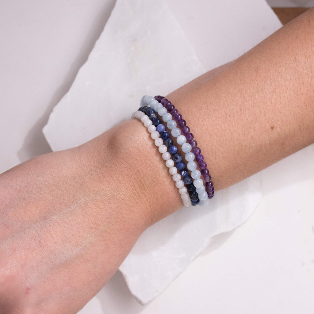 Pisces Gemstone Bracelet Stack